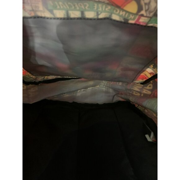 Retro Marvel Comics Backpack With Iron Man & Hulk Design - Picture 3 of 3